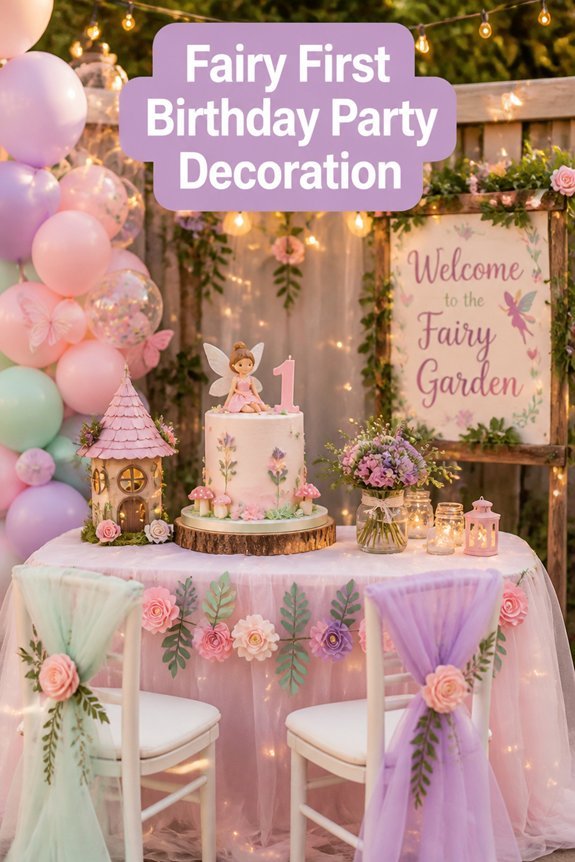 enchanted woodland fairy decorations