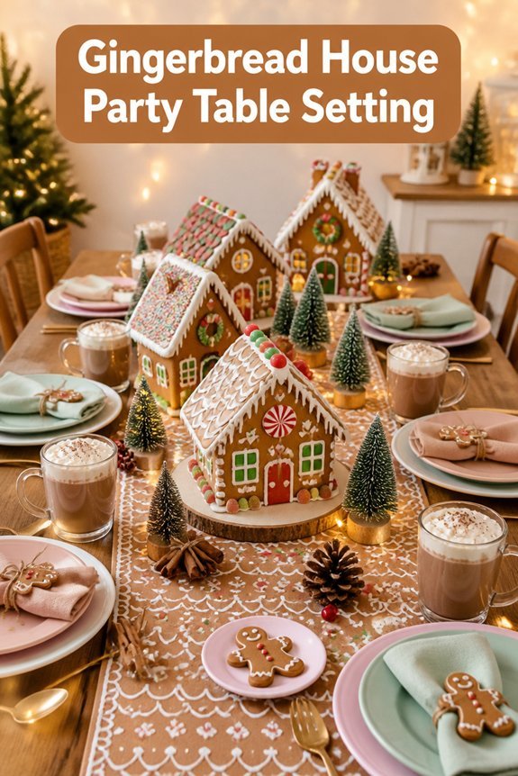 festive cozy holiday table