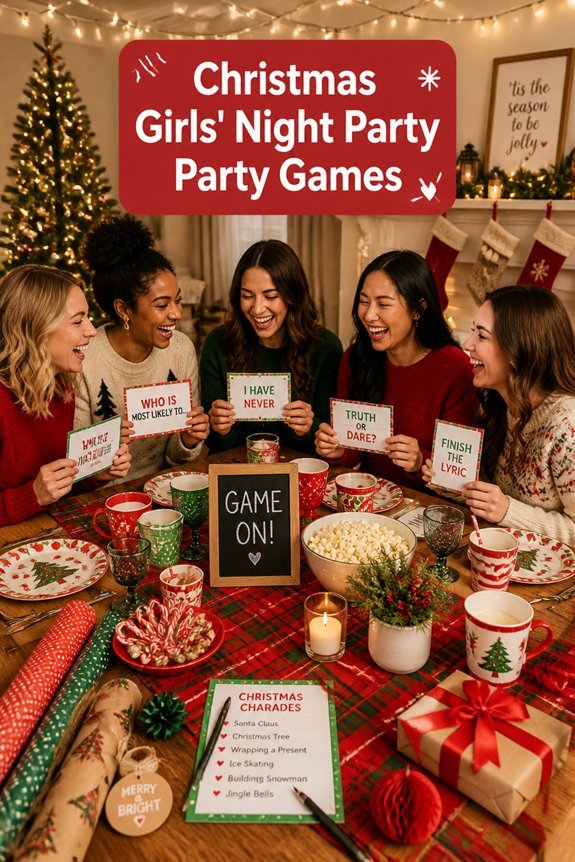 festive girls party games