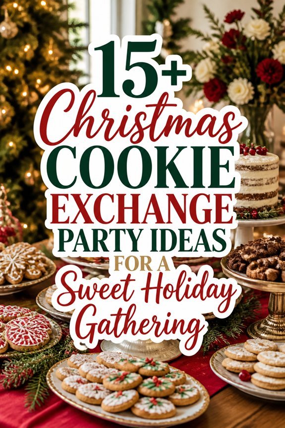 festive holiday cookie exchange
