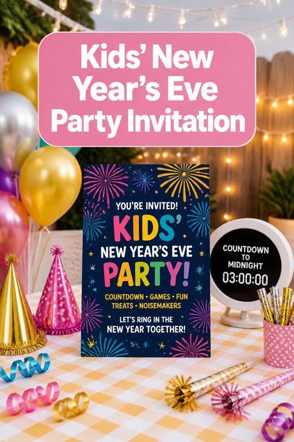 festive kids party details