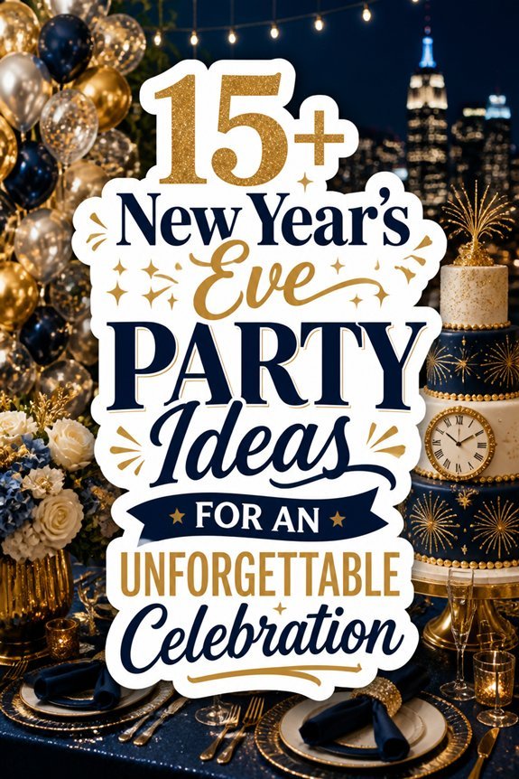 festive new year s party ideas