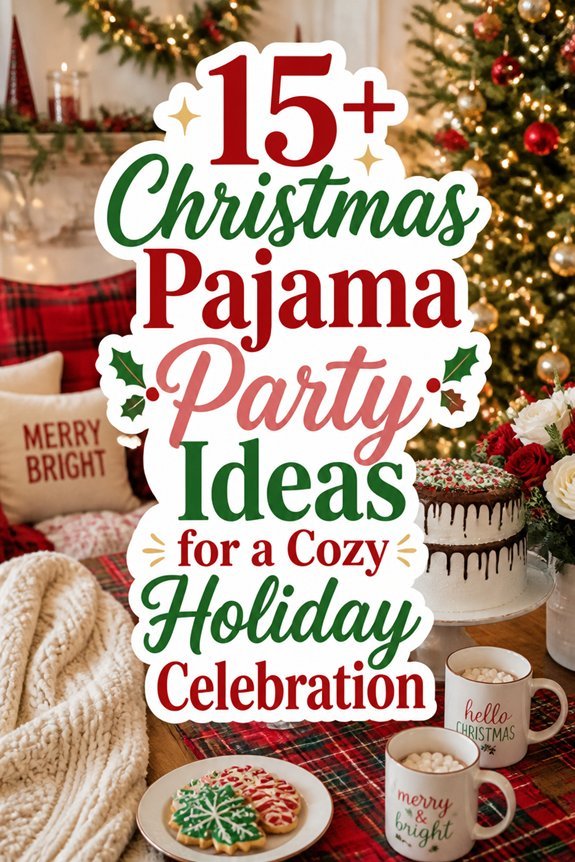 festive pajama party ideas