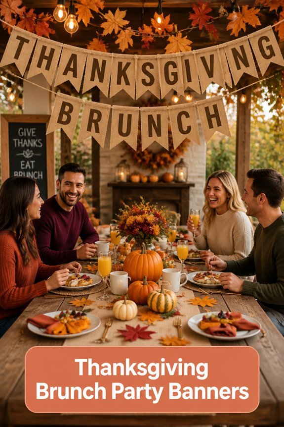 festive thanksgiving banner ideas