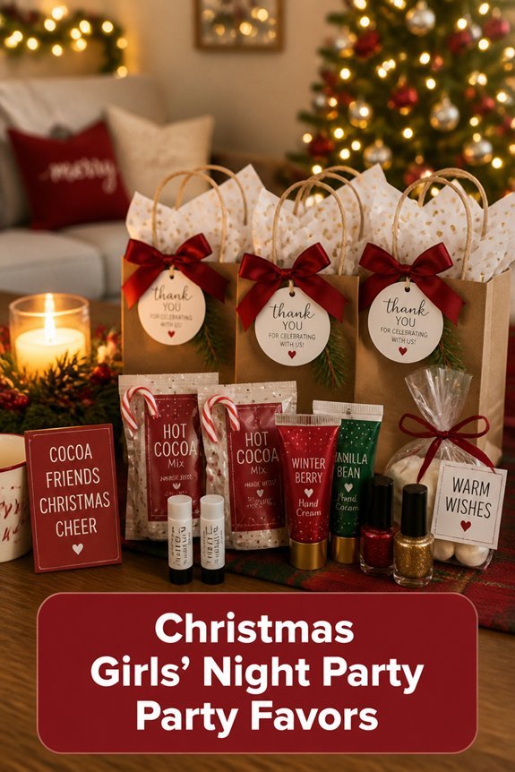 festive thoughtful party favors