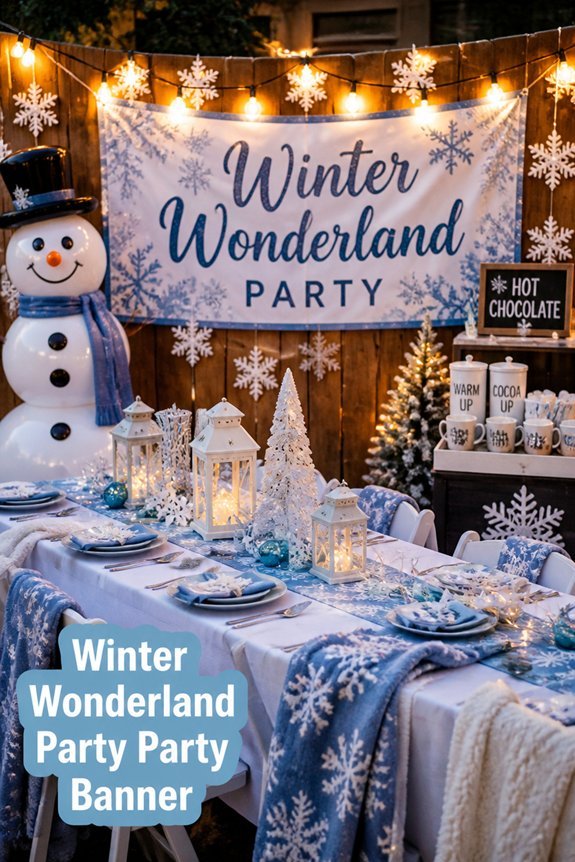 festive winter celebration decoration