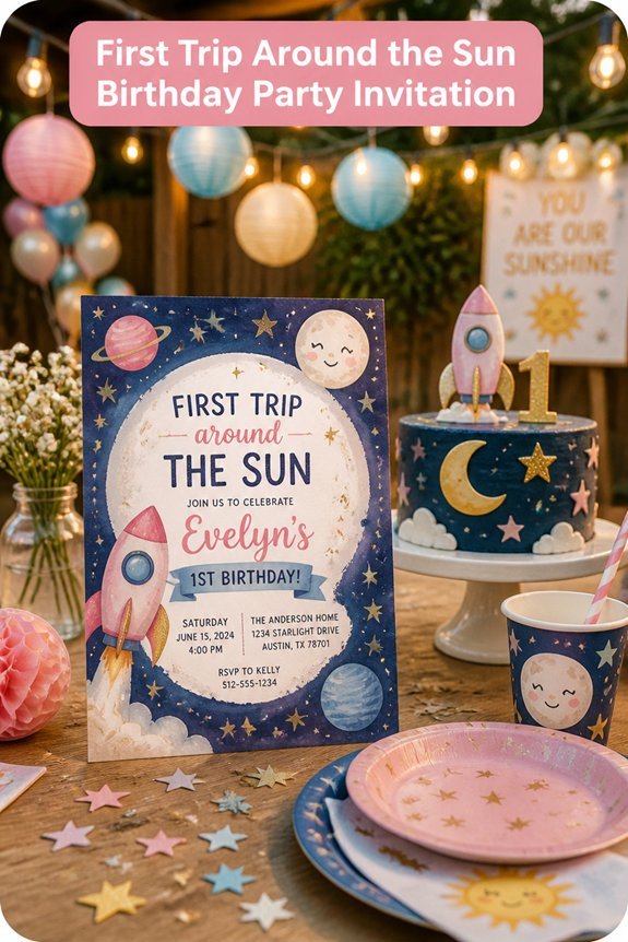 first sun birthday celebration