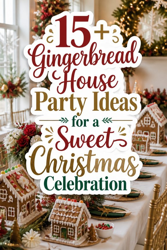 gingerbread house party ideas