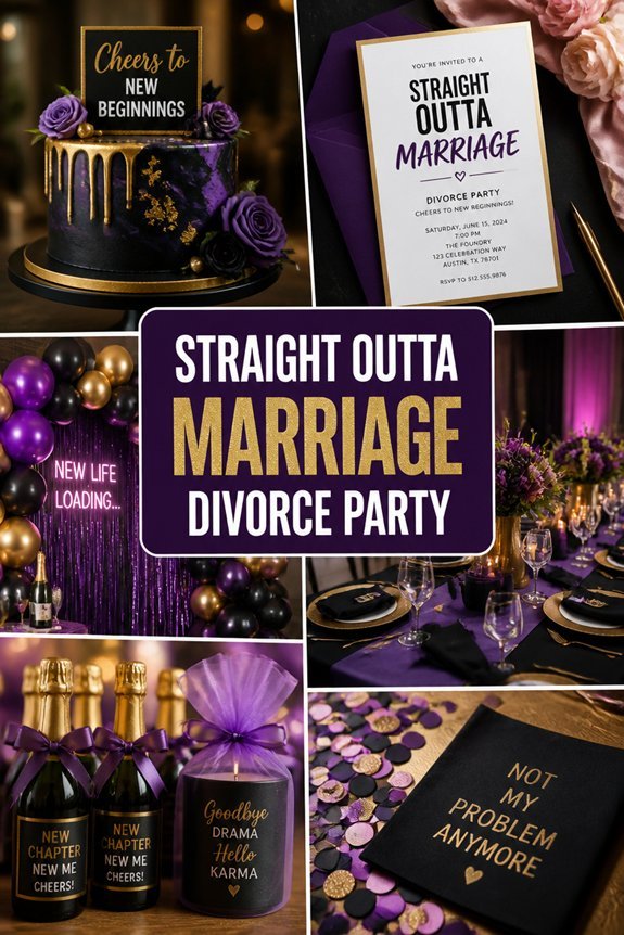 hip hop divorce celebration theme