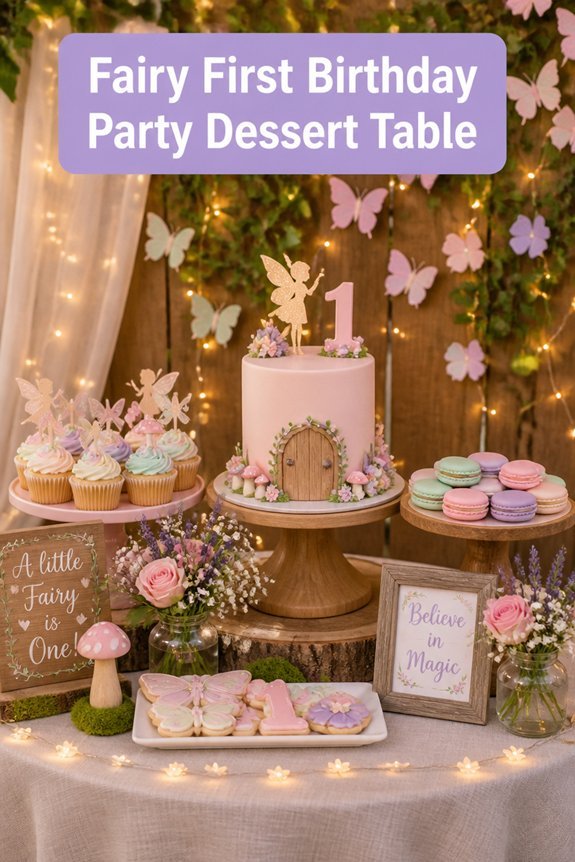 magical pastel fairy treats