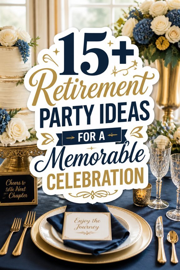retirement party celebration ideas