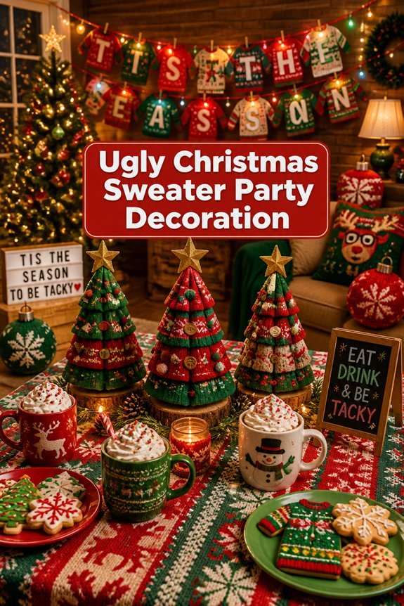 tacky chaotic holiday decorations