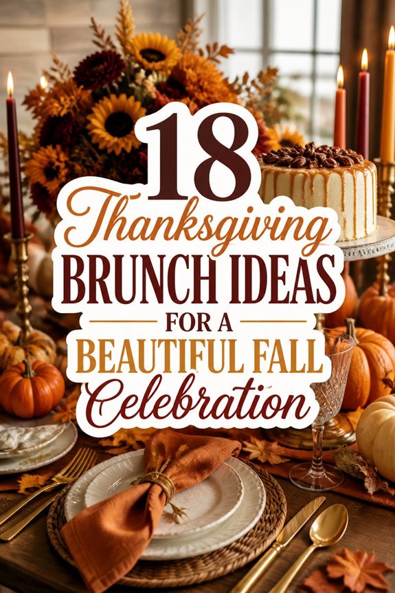 thanksgiving fall brunch ideas