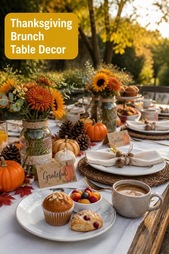 warm inviting thanksgiving decor