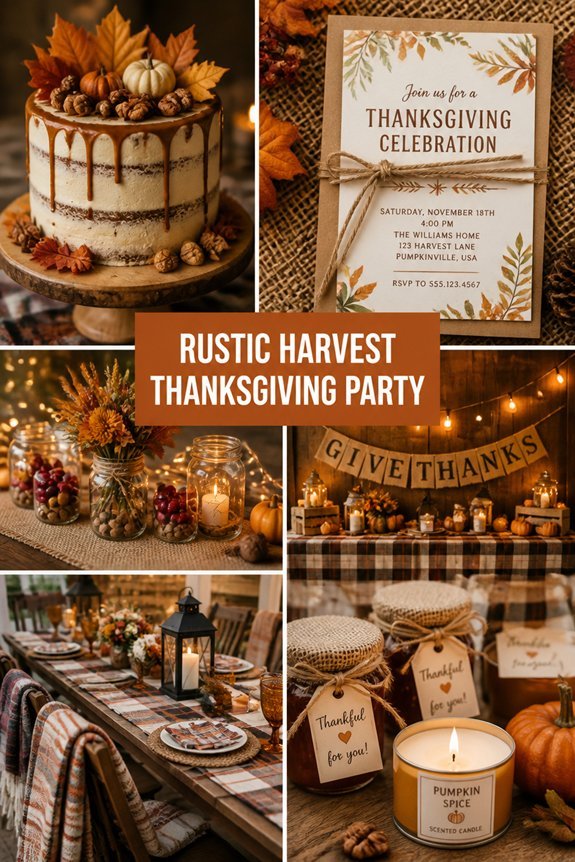 warm rustic fall decor