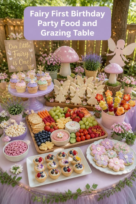 whimsical fairy themed snacks